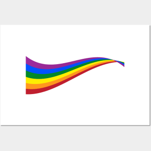 LGBT Pride Rainbow Design Posters and Art